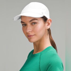 Lululemon Athletica Fast and Free Running Hat WovenAir lilac color
